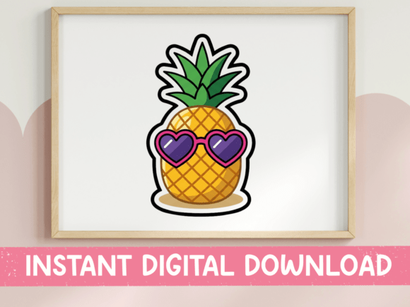 Cool Pineapple with Heart Sunglasses Review