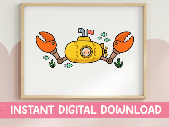 Crab Claw Submarine Sea Art Review