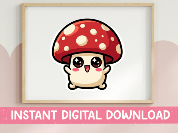 Cute Kawaii Mushroom Character Review