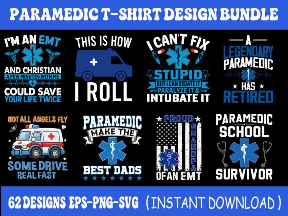 EMS Graphics Paramedic T-Shirt Bundle Review