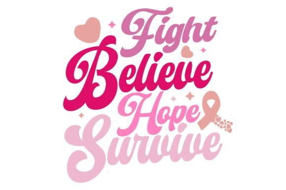 Fight Believe Hope Survive Design Review