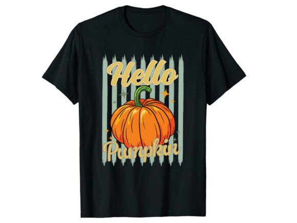 Hello Pumpkin Vintage Fall T-Shirt