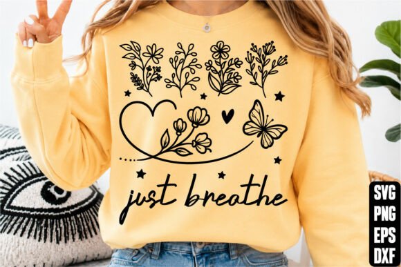 Just Breathe T-Shirt Design Review