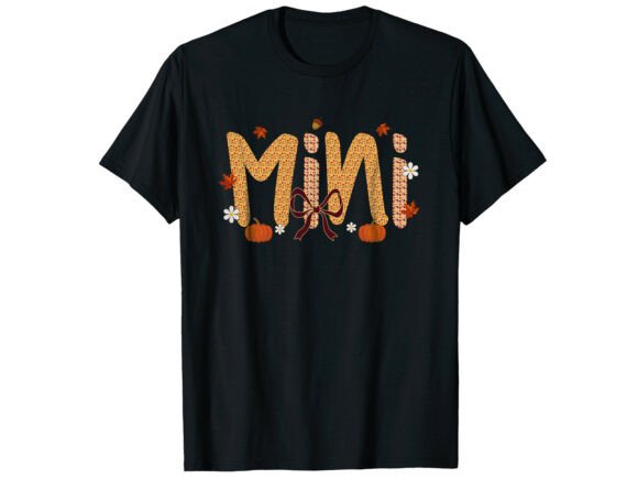 Mini Pumpkin Bow Fall T-Shirt Review