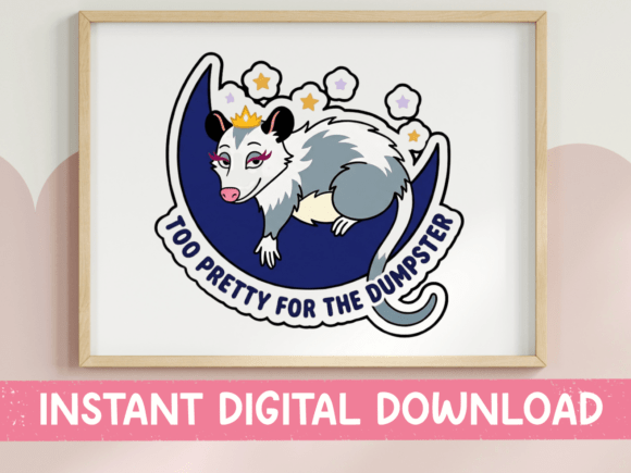 Too Pretty for the Dumpster Opossum Review